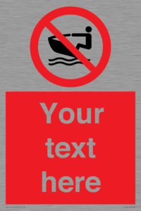 Custom No personal water craft